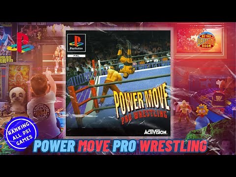Power Move Pro Wrestling PS1 Review : First US Playstation Wrestling Game!