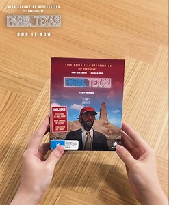 470 reactions · 26 shares | “It was easier when I just imagined you.” Celebrate the 40th Anniversary of Paris, Texas with this Special Edition Limited Edition Blu-ray, which includes a 52-page booklet, over 2 hours of extras & 6 collector art cards. A film by Wim Wenders. | Madman Films | Facebook