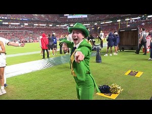 One-on-one with the fourth-ever female Notre Dame Leprechaun
