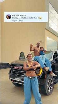 The back up singer and dancer, Alina, had to jump in on this one, with her blings. 🤣