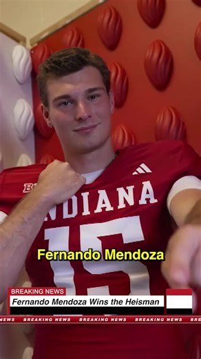 Fernando Mendoza Wins the Heisman Trophy! 🎉