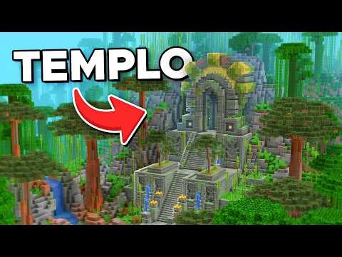 I built a Jungle Temple in my Eternal World.