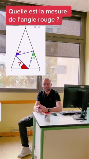Calcul de la mesure d'un angle manquant dans un triangle