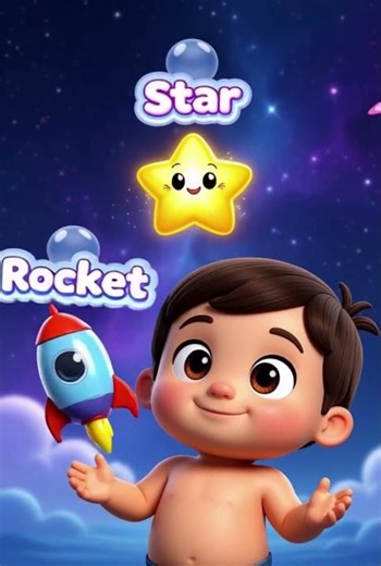 Space Adventure for Kids 🚀🌟 – Learn Planet, Rocket & Star