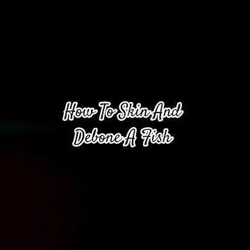 How To Skin And Debone A Fish #howtobasic - #beatsaber #vr #gaming #wtf #shorts