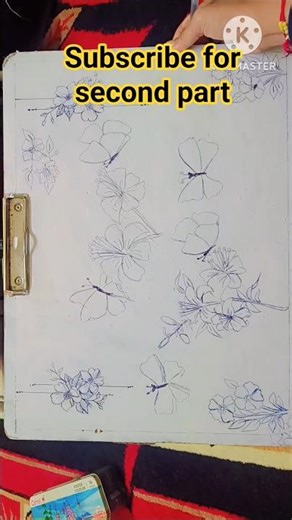 🌸✨ Beautiful Paper Pad Design | Creative & Aesthetic DIY Art for Beginners