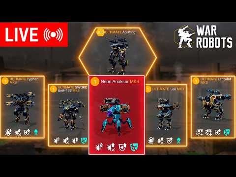 🔴 Live War Robots Gameplay | Best Robots, Meta Builds & High Damage Matches!