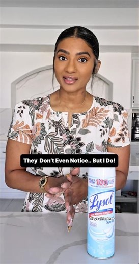 #LysolPartner My evening reset routine starts with Lysol Disinfectant Spray.￼