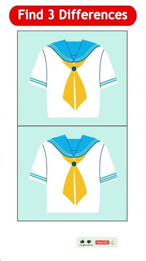 👉 Improve Your Focus: Find 3 Differences JAPAN UNIFORM #404 #findthedifference #spotthedifference