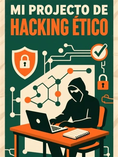 Mi proyecto de Hacking Ético — Aprendizaje, ciberseguridad y camino profesional En este vídeo te presento mi proyecto de hacking ético, un espacio creado para aprender, practicar y compartir conocimientos de ciberseguridad desde una perspectiva legal, responsable y profesional. Aquí documento mi evolución, los conceptos que voy aprendiendo y los proyectos que desarrollo dentro del mundo del hacking ético. Qué encontrarás en este proyecto: Qué es el hacking ético y por qué es clave hoy en día. Ob