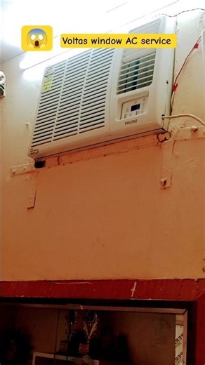 voltas Windows AC service #acserviceathome #acservices #sortvideo #electricalindia #youtubeshorts