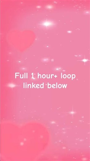 Soft Pink Heart Glow✨ Silent Screen saver to Relax💖