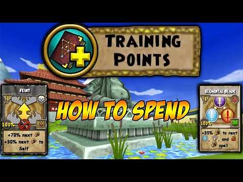 Wizard101 - Training Points and What to Spend Them on