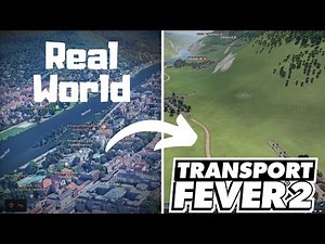 How to import real geographic landscape data as playable map in Transport Fever 2