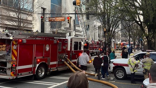 Uptown Charlotte high-rise fire sparks major response