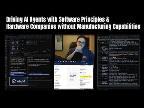 Late-Night AI: Driving AI Agents with Software Principles and Hardware Fabricator Bottleneck