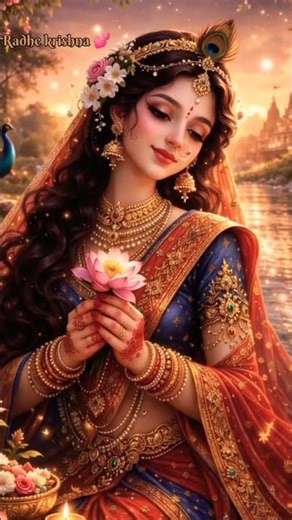 🌼 Sabse sundar naam — Radha 💖✨radha krishna new status reel #trending #shorts #krishnalove #radha 🙏🙏