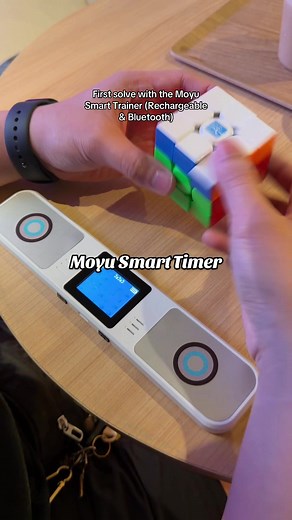 Moyu Smart Timer: Bluetooth & Rechargeable Training Tool