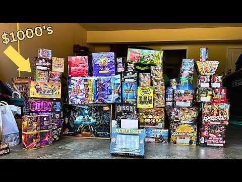 2023 FIREWORK STASH!!!