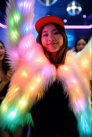 This LED Jacket Stole the Entire Dance Floor 😱✨ #led