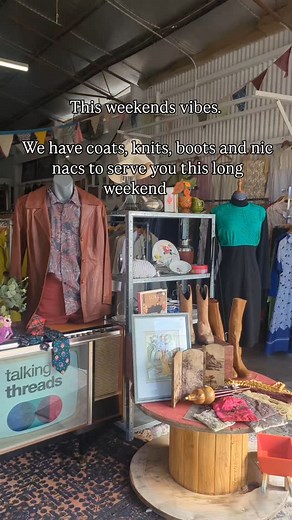 We are ready for the long weekend! Open tomorrow 9-2pm 🍂 | Talking Threads Aus