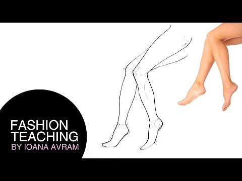 How to draw legs for beginners