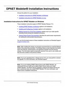 Install Opnet Modeler 14.5
