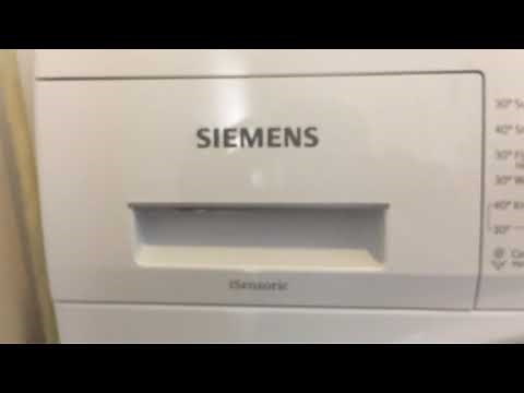 Siemens iQ300 iSensoric washing machine