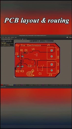 Voltage Regulator PCB Design in Altium– From Schematic to Working Board! | 5v to 3.3v | USB-C | LF33