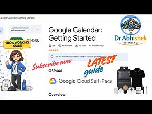 Google Calendar: Getting Started | STEP BY STEP GUIDE | #GSP466 #qwiklabsarcade2026