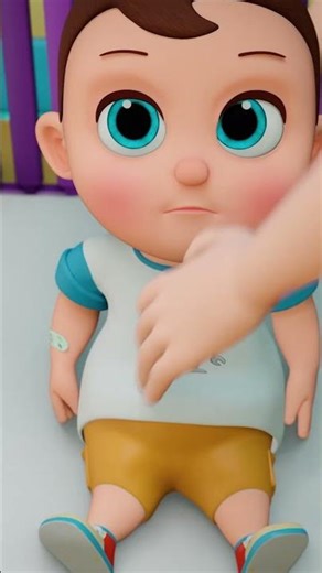 Oh non ! Bébé s'est fait un bobo #shorts #chansonspourenfants #meekosfamily