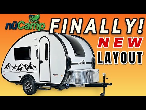 Perfect NEW Layout: 2025 nuCamp Tab 360 Teardrop Travel Trailer