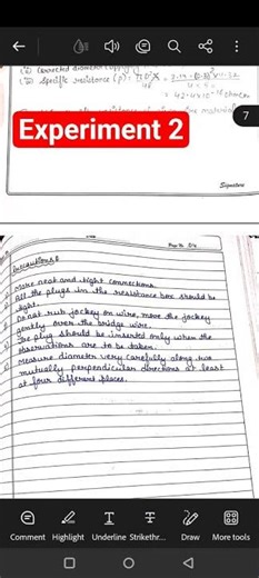 physics class 12th practical experiment 2 #practical #file #cbse12 #physicspractical