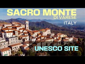 Sacromonte di Varese in 4K 🇮🇹 | Stunning Aerial Drone Footage of UNESCO World Heritage Site