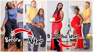 65K views · 2.7K reactions | TRYING ON MY PRE-PREGNANCY CLOTHES 9 MONTHS PREGNANT  *HILARIOUS* | The Beyerle Bunch | Facebook