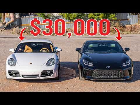 New vs Old for $30K | 2023 Toyota GR86 vs 2007 Porsche Cayman S 987.1