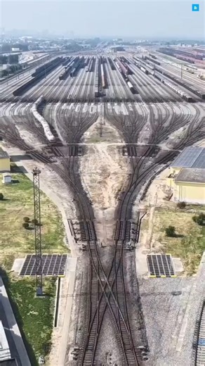 Mystery Compass on Instagram: "🚆 Inside the World’s Largest Freight Train Hub — Shanghai Marshalling Yard!"