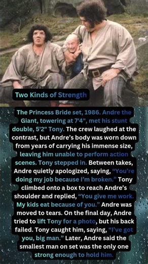 Two Kinds of Strength #andrethegiant,