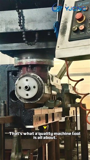 Fast servo response, stable accuracy for automatic circle milling. #gantrymachiningcenter #factory