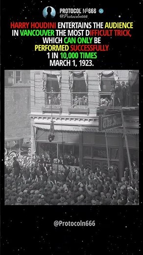 The Houdini Trick That Almost Never Worked