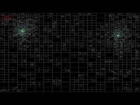 Barnes hut gravity sim