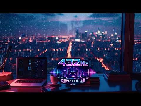 432Hz Deep Focus Music for Coding & ADHD | Chill Work Radio