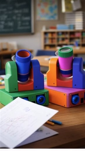 Luma Learning on Instagram: "What you’re looking at isn’t a toy. It’s a learning system in motion. These builds are designed to live on real tables, in real classrooms, and in after-school environments where curiosity is encouraged and experimentation is allowed. Students don’t just observe light—they assemble it, aim it, adjust it, and understand how mechanical movement, optics, and electronics work together as a system. Bright colors invite engagement. Physical motion creates feedback. Light b