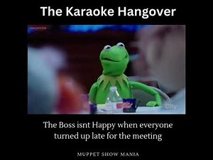 The Muppets Show Up Late with Hangovers After a Wild Karaoke Night!