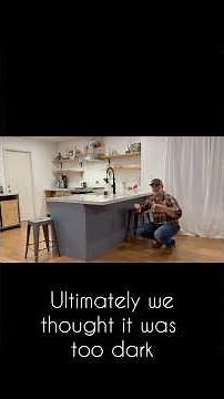Fixing Our Kitchen Peninsula Mistake 😅 From Blue Disaster to Custom Built-In