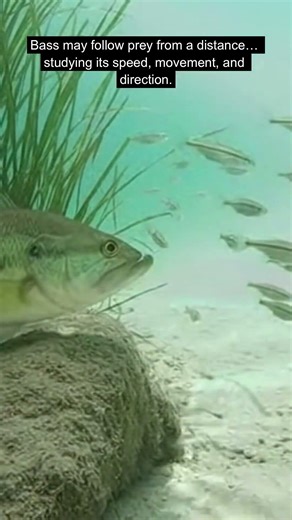 Why bass wait until the last second #fishing #bass #bassfishing