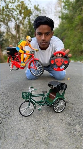 New Cycle Rickshaw And Remote Control Electric Bicycle Unboxing