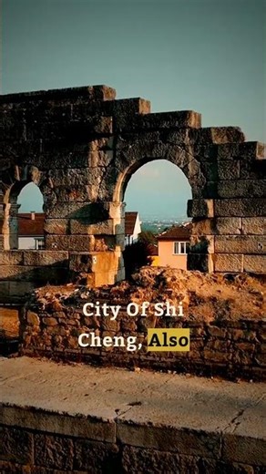The Ancient Chinese City Hidden Underwater 🌊 #history #shorts