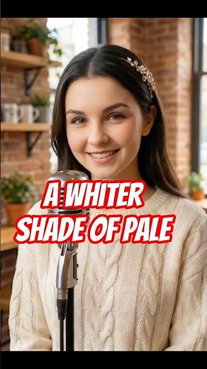 A Whiter Shade Of Pale - Cover by Emily Linge #lipsync #lyricvideo
