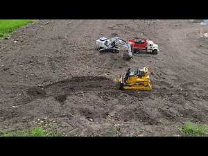 Bruder D10T/D11 Dozer RC Conversion Test Run
